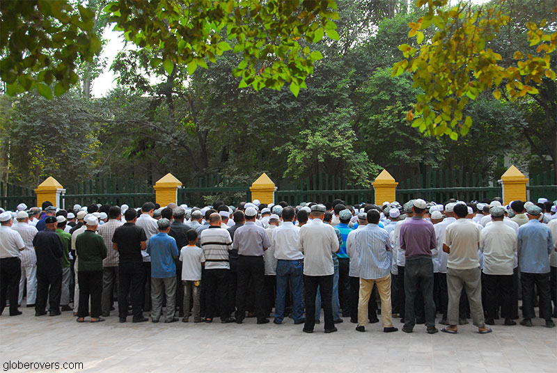 Praying, Kashgar, Xinjiang, China