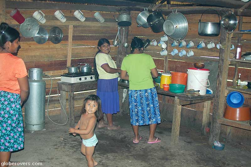 Kekchi Mayan Kitchen, Laguna village, Belize