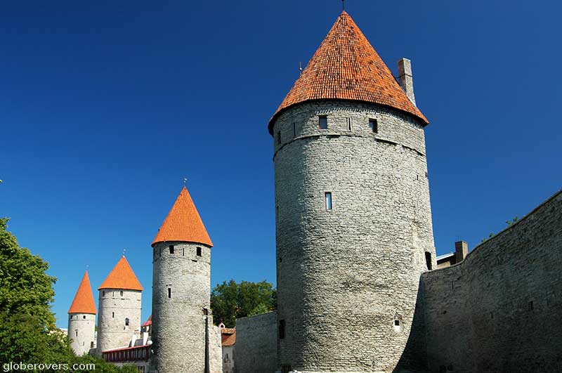 City Walls, Tallinn, Estonia
