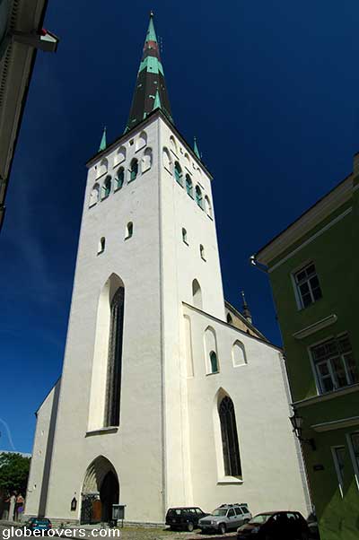 Oleviste Church, Tallinn, Estonia,