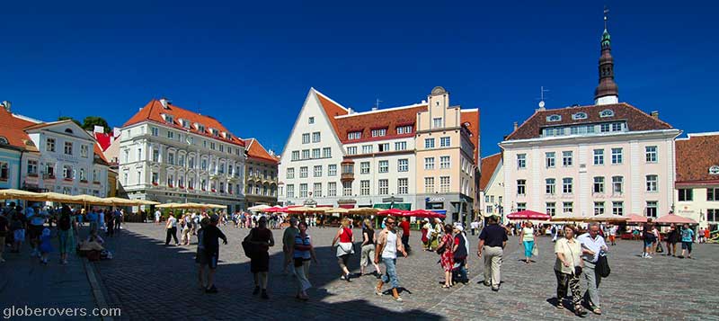 Town Hall Square (Raekoja Plats), Tallinn, Estonia