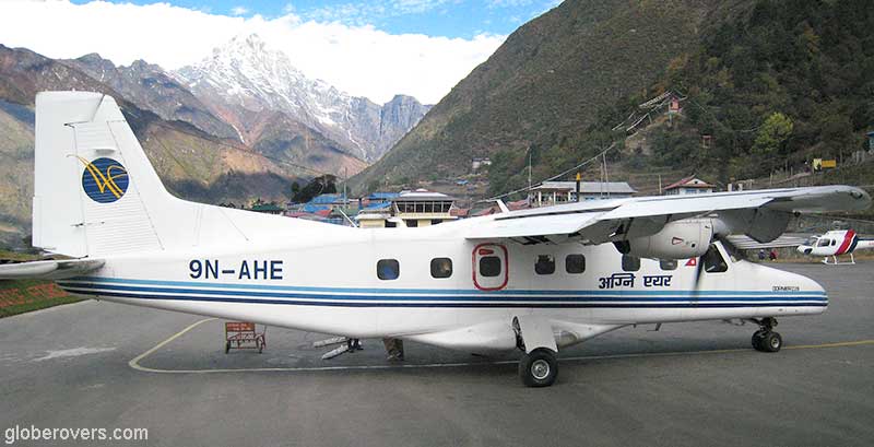 Airport at Lukla, Nepal