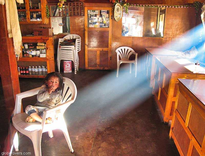 Girl, Dingboche, Himalayas, Nepal