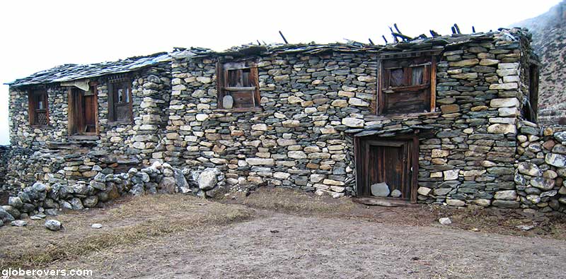 Stone house, Dingboche, Himalayas, Nepal