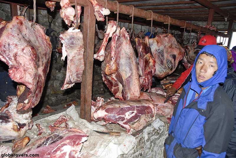 Tibetan traders, Namche Bazar, Nepal