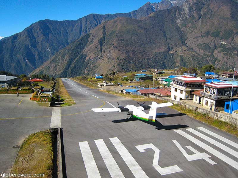 Airport at Lukla, Nepal