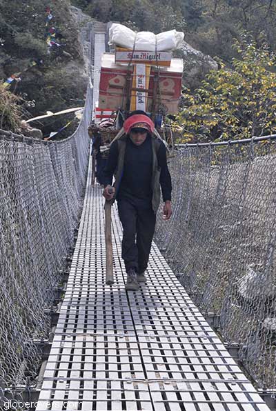 Porter, Himalayas, Nepal