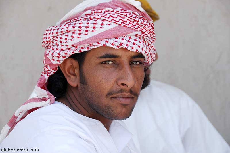Man at souk in Nizwa, Oman