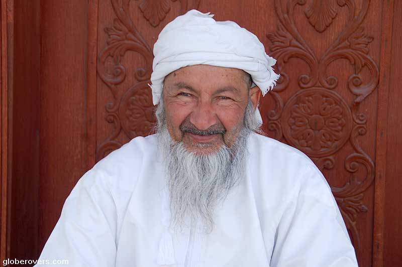 Man at souk in Nizwa, Oman