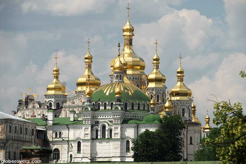 Refectory Church (of St. Anthony and Feodosiy), Monastery of the Caves (Kiev Pechersk Lavra), Kiev, Ukraine