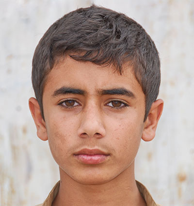 Aziz (14) in Al-Mahwit, 2007