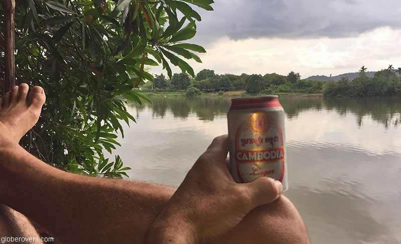 River views at Eden Eco Village, Kampot, Cambodia