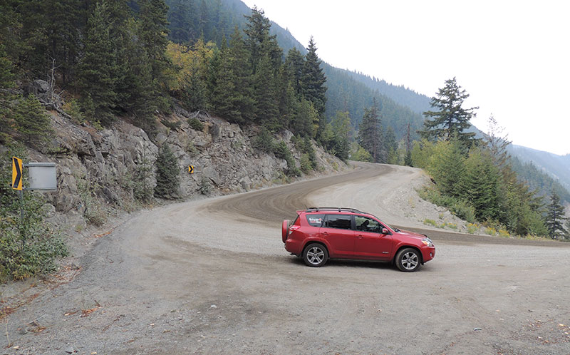 The hill near Bella Coola, Canada