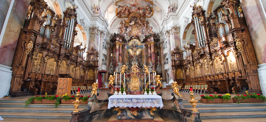 Ottobeuren Abbey/Basilika, Bavarian Allgäu, Germany