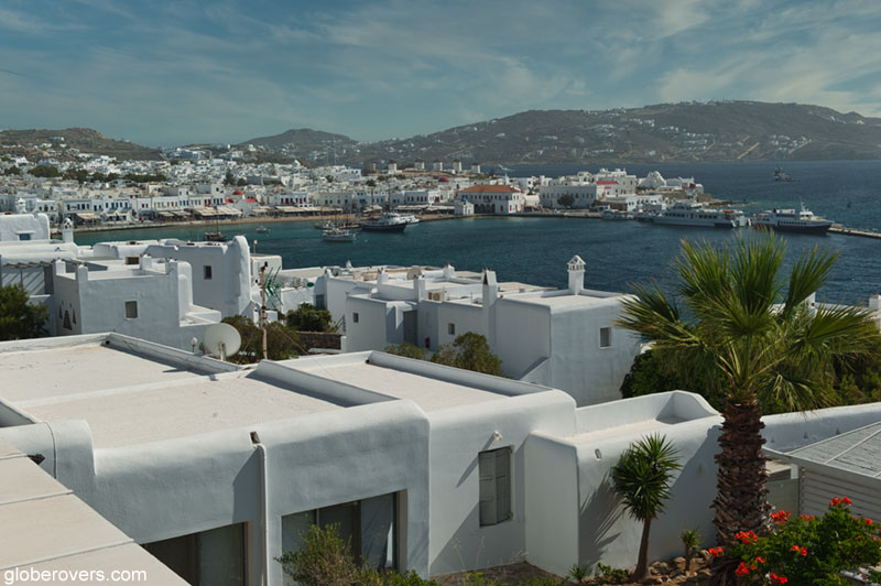 Old Port City of Mykonos Island, Greece