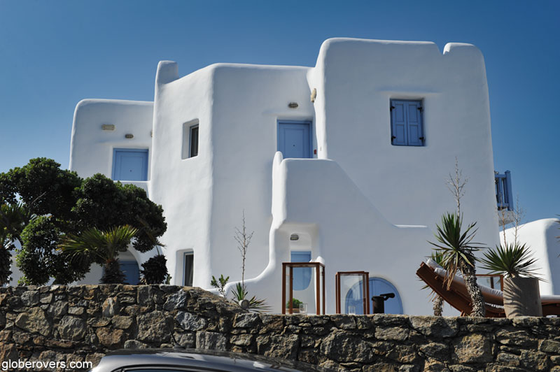 House on Mykonos Island, Greece