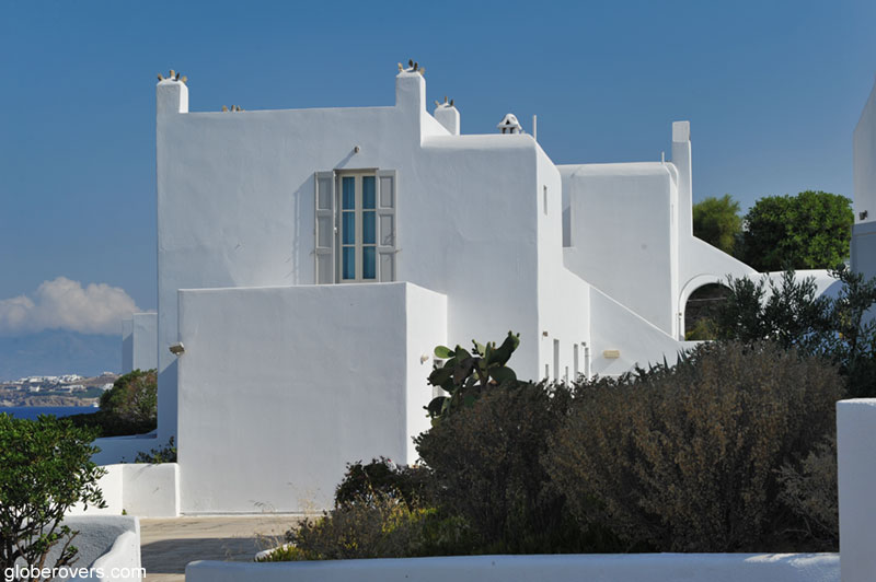 House on Mykonos Island, Greece
