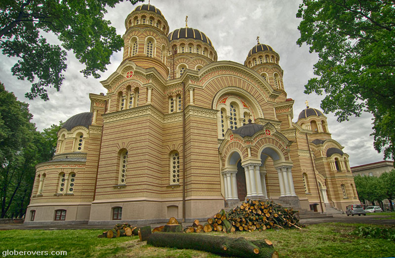 Russian Orthodox Cathedral, Riga, Latvia