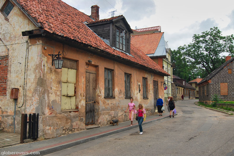 Streets of Cesis, Latvia