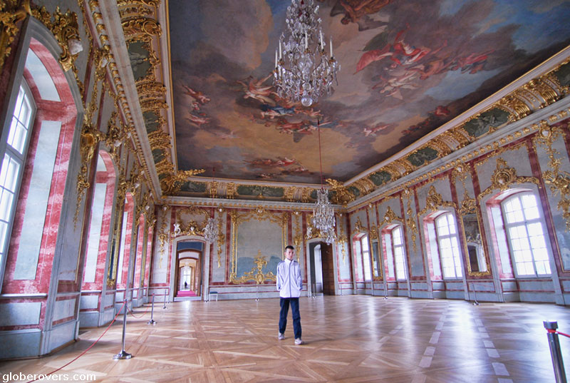 Rundale Palace and gardens, Rundale, Latvia