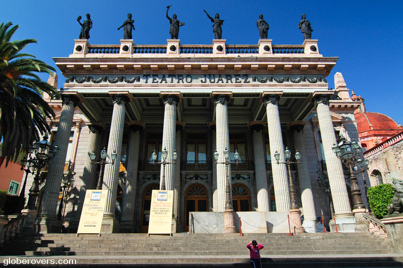 Teatro Juarez in Guanajuato, Mexico