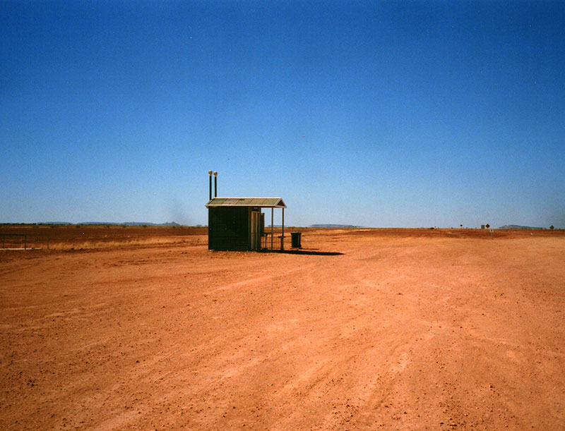 The Little Loo at the End of the Universe, Birdsville Rd, Queensland, Australia