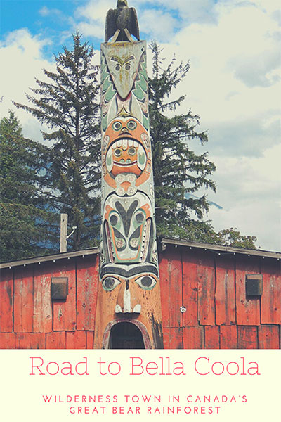 Pinterest - Totem pole in Bella Coola., Canada