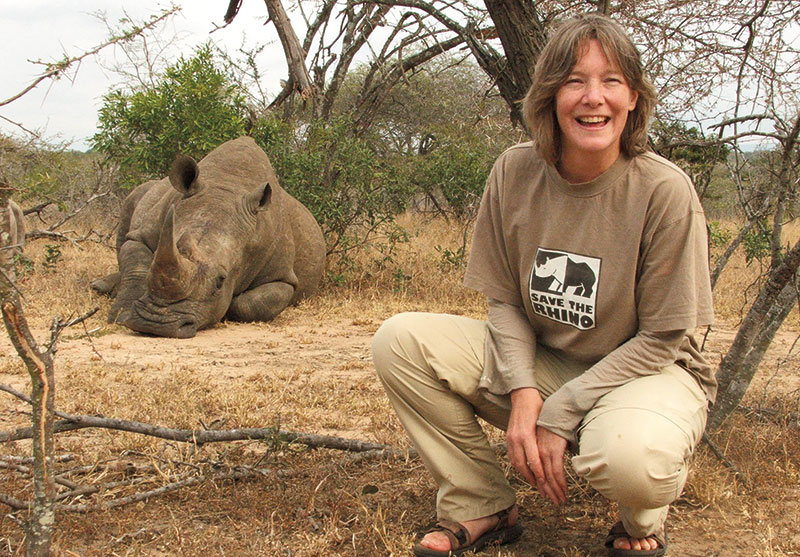 Save the rhino, Cathy-Dean
