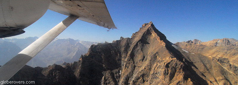 Tajik Air flight from Dushanbe to Khorog, Tajikistan