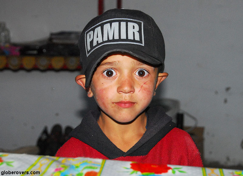 Boy in Langar Village, driving from Ishkashim to Murgab along the Wakhan Valley, Tajikistan