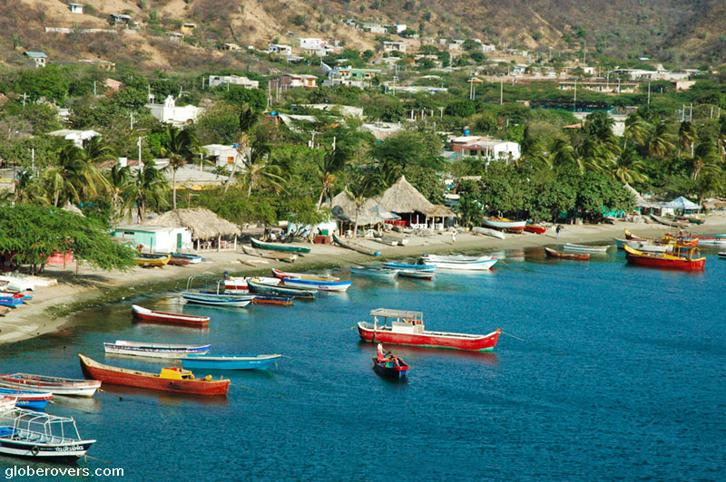 Taganga fishing village, Colombia