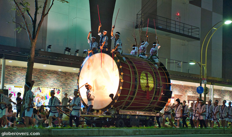 Ōdaikos Drums, Hirosaki Neputa Festival, Hirosaki, Tohoku Region, Japan