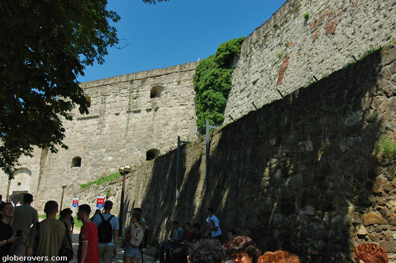 Walls of Eger Castle, Hungary