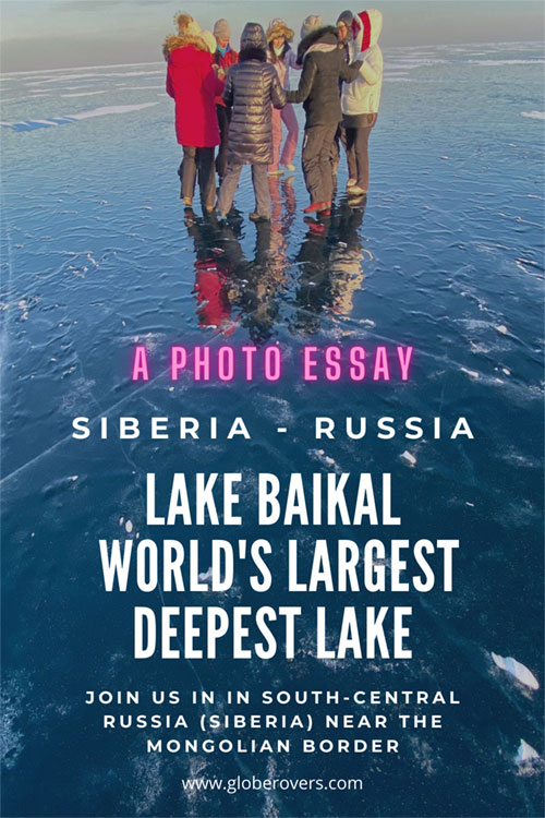 Winter at Lake Baikal, Siberia, Russia