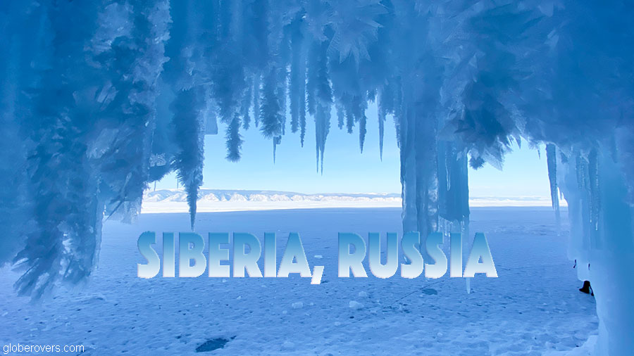 Winter at Lake Baikal, Siberia, Russia