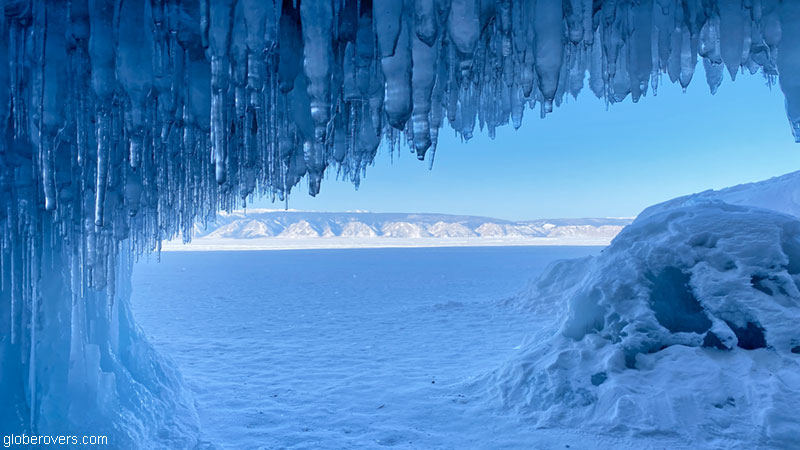 Winter at Lake Baikal, Siberia, Russia