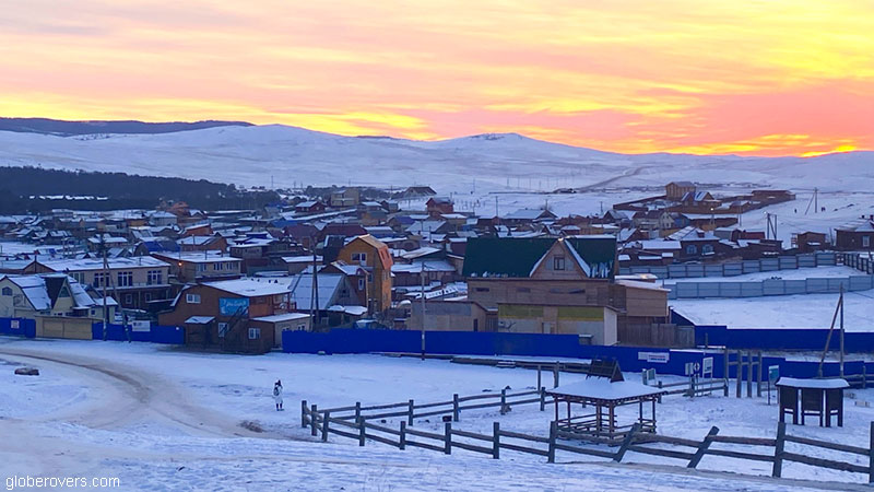 Winter at Lake Baikal, Siberia, Russia