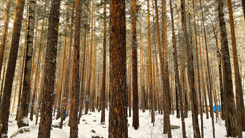Winter at Lake Baikal, Siberia, Russia