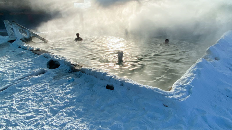 Winter at Lake Baikal, Siberia, Russia