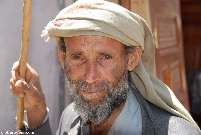 Old man, Sana'a, Yemen