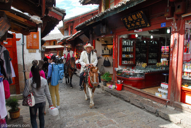 Streets of Old Town Lijiang, China