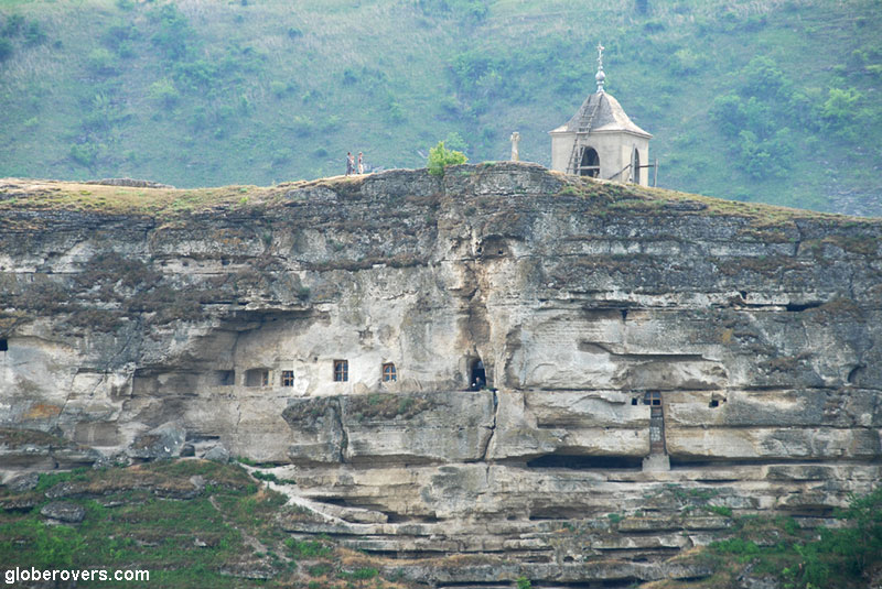 Monk in Cave Monastery, Orheiul Vechi , Moldova