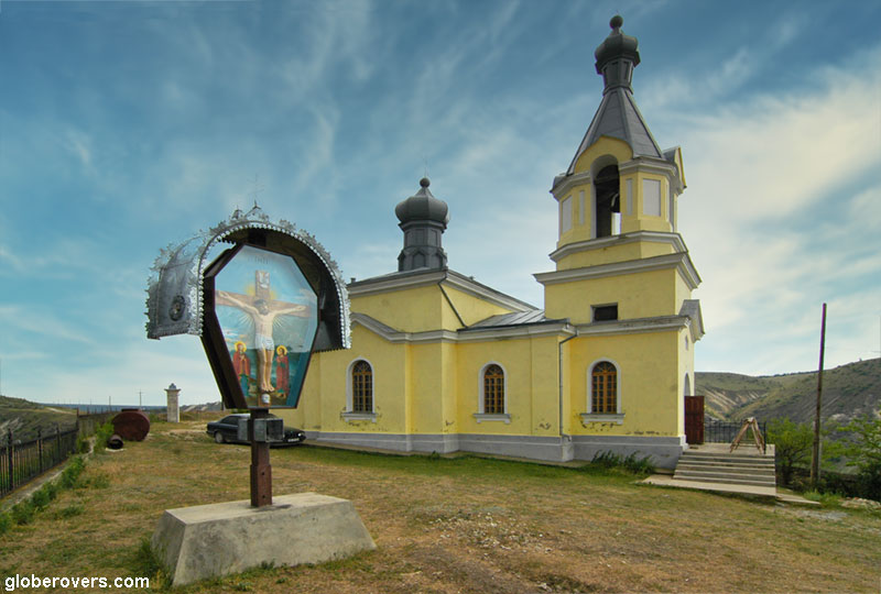 Church at Cave Monastery, Orheiul Vechi, Moldova
