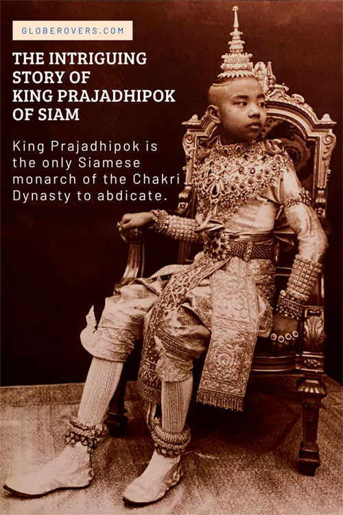 Prince Prajadhipok OF SIAM