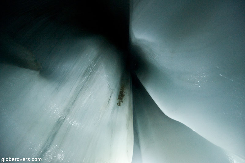 Ice Caving Svalbard Norwa