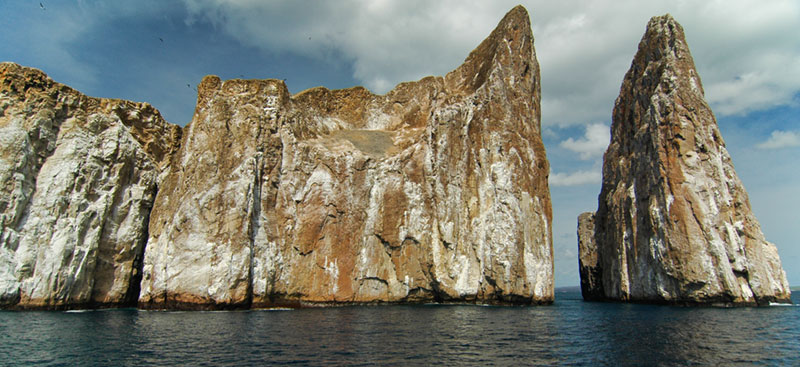 León Dormido, near the coast of San Cristobal Island, Galapagos, Ecuador