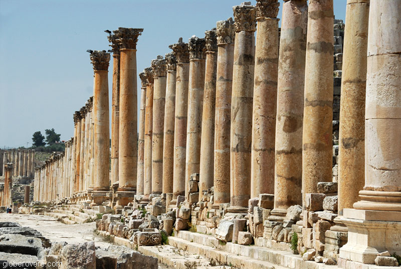Cardo Maximus, Jerash, Jordan