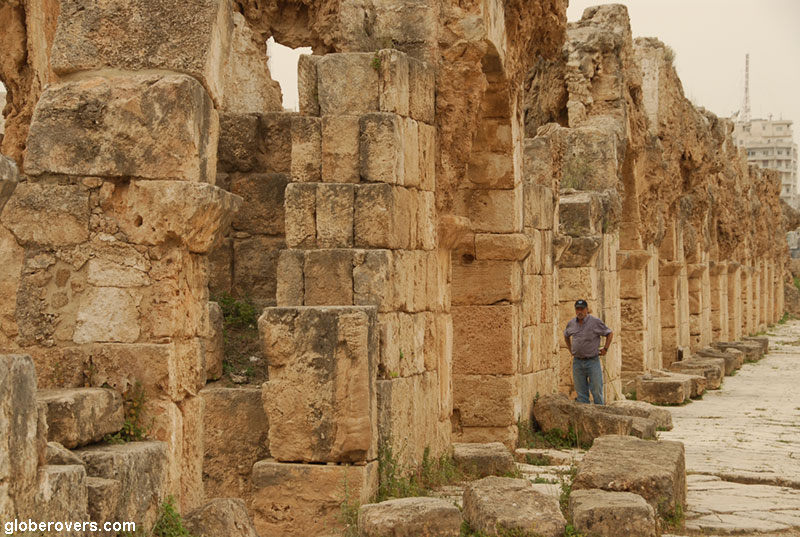 Pedestrian Walkway, Al-Bas Archaeological area, Tyre (Sour), Lebanon