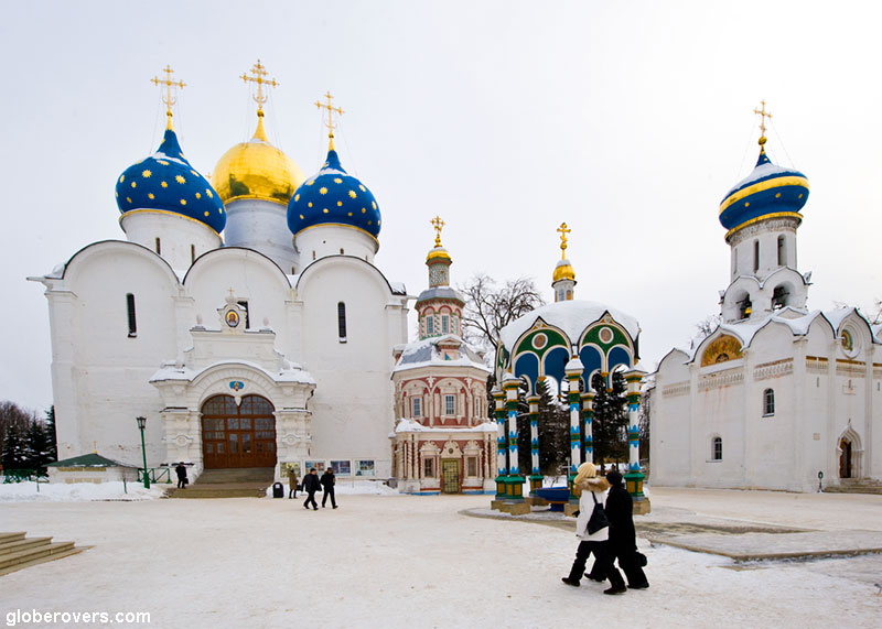 Assumption Cathedral, Trinity Monastery of St. Sergius, Sergiev Posad, Russia