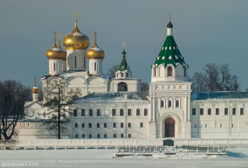 Across the Kotroma River - the St. Ipaty Monastery, Kostroma, Russia